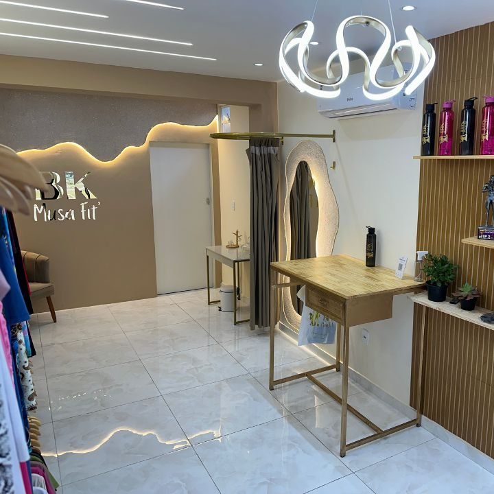 Provador da loja BK Musa Fit